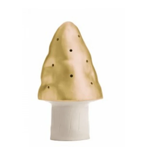 Lamp Small Mushroom Gold 1 Lamp Small Mushroom Gold