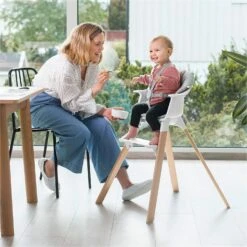 High Chair Cloud Grey Stokke® Clikk™ -Lush Littles X14333 7