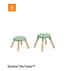 Chair Clover Green Stokke® MuTable™ V2 7 Chair Clover Green Stokke® MuTable™ V2 -Lush Littles X41267 3