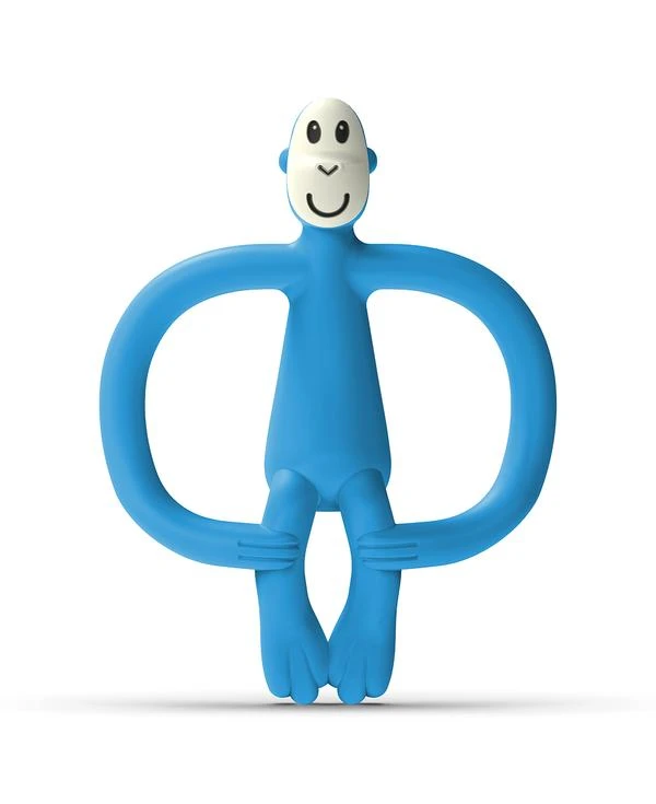 Matchstick Monkey Monkey Teether - Blue 1 Matchstick Monkey Monkey Teether - Blue