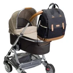 Changing Bag - Robyn Convertible Backpack Black -Lush Littles card xlarge 1