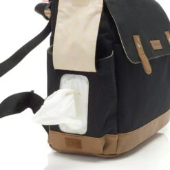 Changing Bag - Robyn Convertible Backpack Black -Lush Littles card xlarge 2