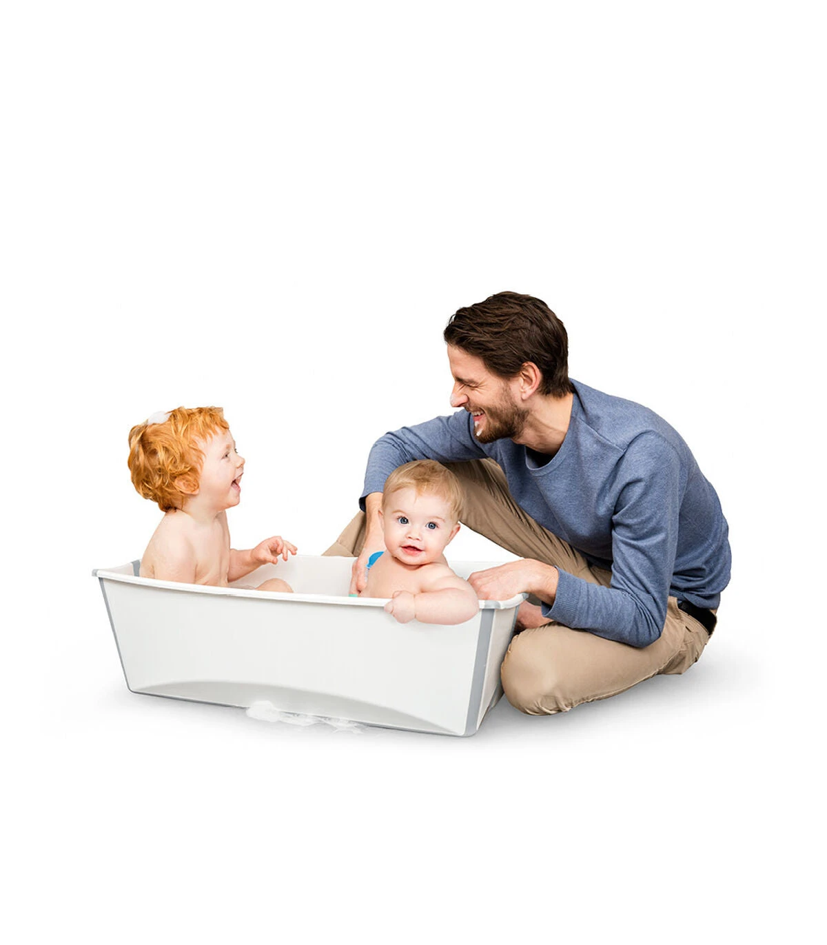 Bundle Stokke® Flexi Bath®XL Transparent Blue 5 Bundle Stokke® Flexi Bath®XL Transparent Blue - Image 5