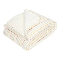 Little Dutch Bassinet Blanket Vintage Sunny Stripes