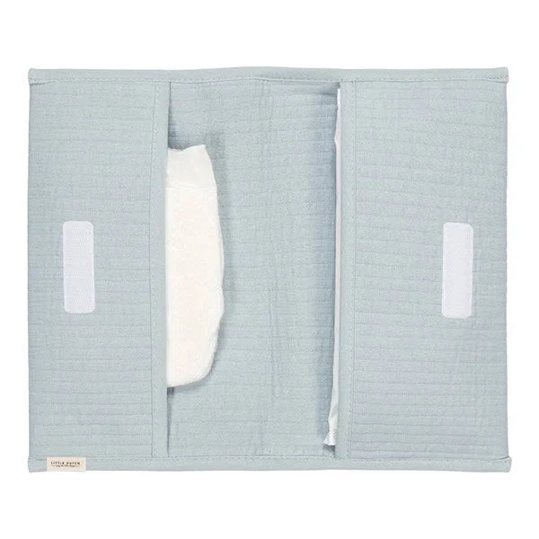 Little Dutch Nappy Pouch Pure Soft Blue 1 Little Dutch Nappy Pouch Pure Soft Blue