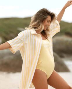 Cache Coeur Pregnancy Swimwear Ocean Beach Yellow -Lush Littles maillot de bain grossesse ocean beach jaune cache coeur 220 1200x 7e3f3f6d 5608 4107 8f15 efb7227521fb