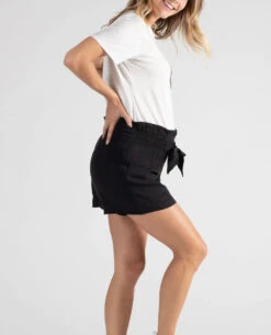 Cache Coeur Pregnancy Shorts Nubie Black -Lush Littles pregnancy short black 1200x 6222872d 631d 4deb a035 8620123a94e3