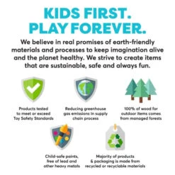 KidKraft Double Chaise Lounge With Cup Holders - Espresso & Oatmeal 534 -Lush Littles sustainability for pdp 3480x3480 01 39